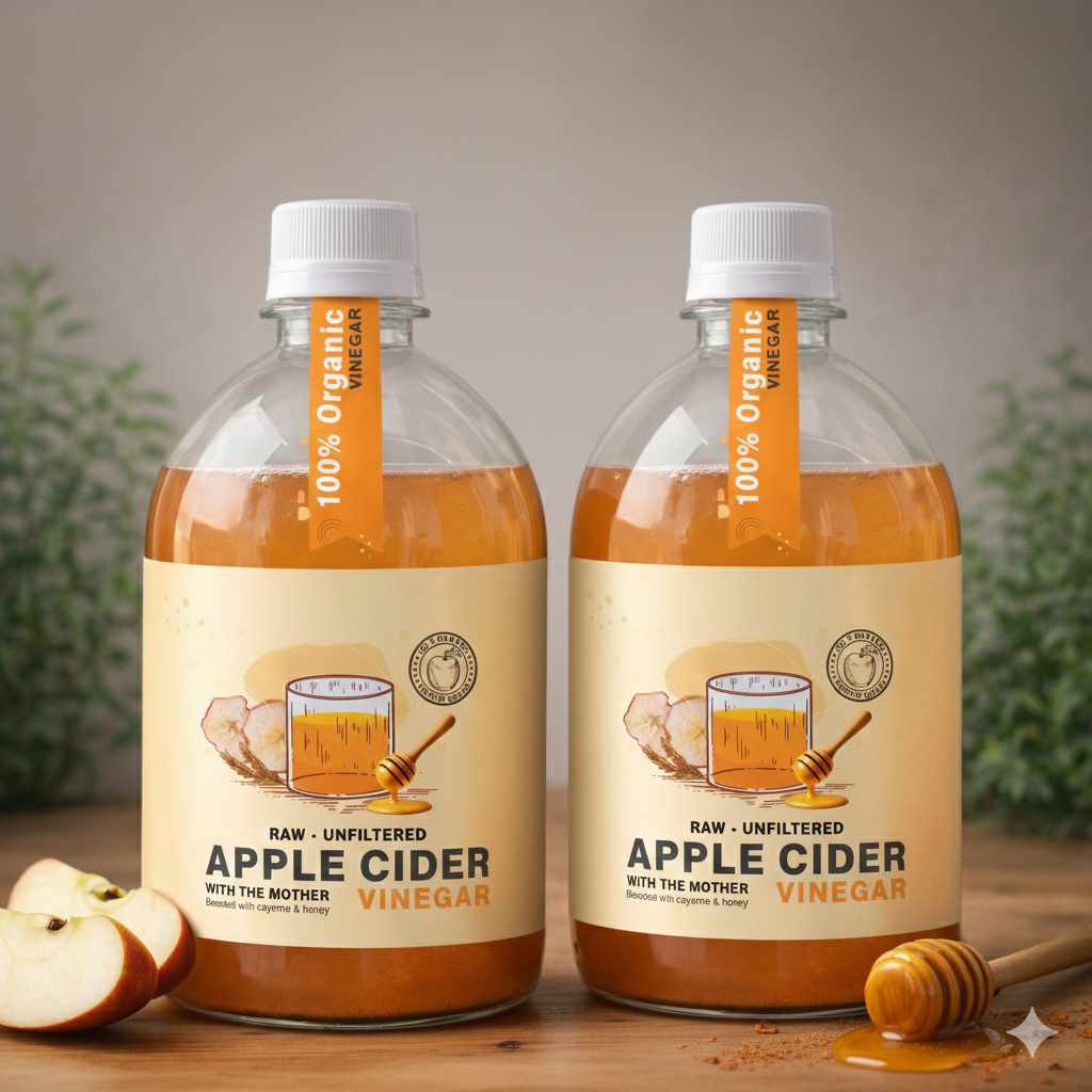 Apple Cider Vinegar with Cayenne Pepper & Honey