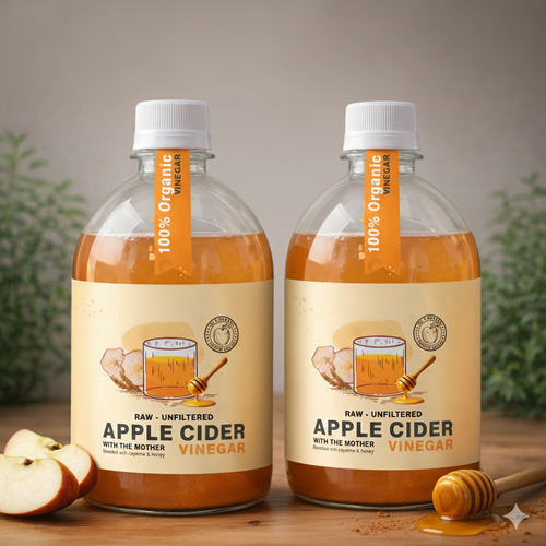 Apple Cider Vinegar with Cayenne Pepper & Honey