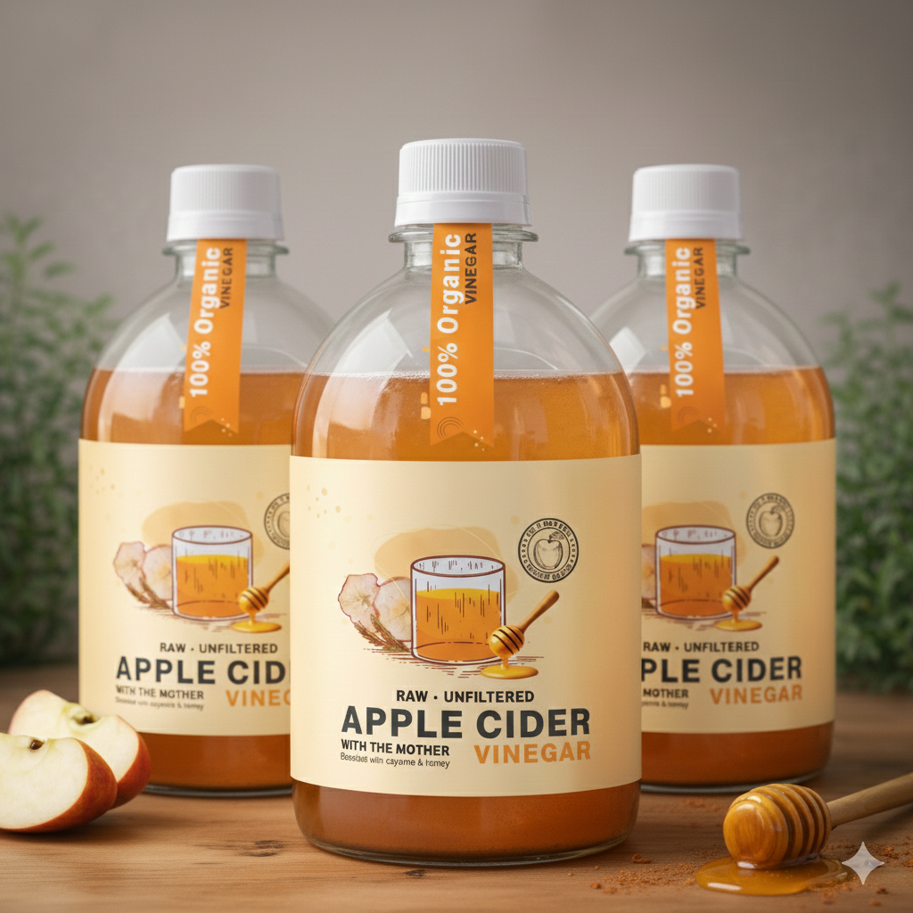 Apple Cider Vinegar with Cayenne Pepper & Honey