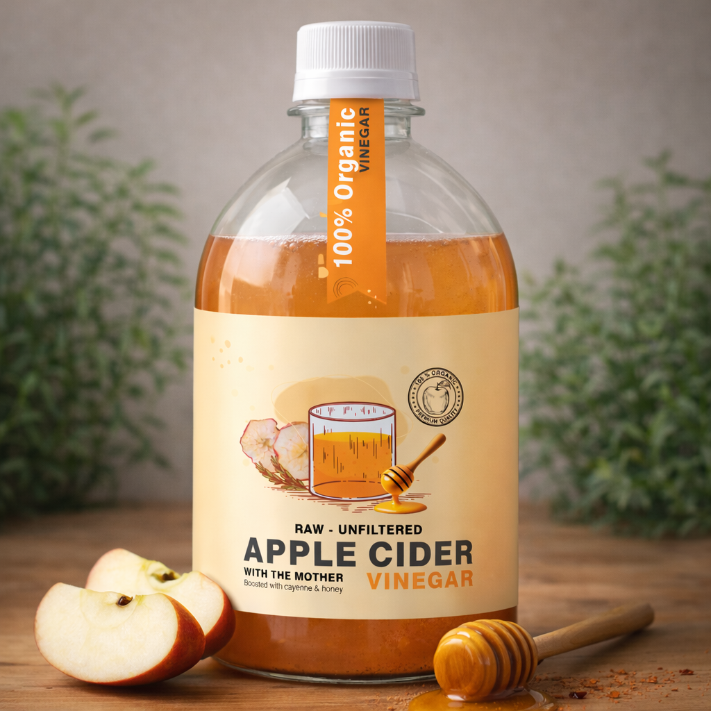 Apple Cider Vinegar with Cayenne Pepper & Honey